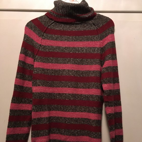 Arizona Sweaters - Arizona Burgundy, Pink, and Gray Sweater
